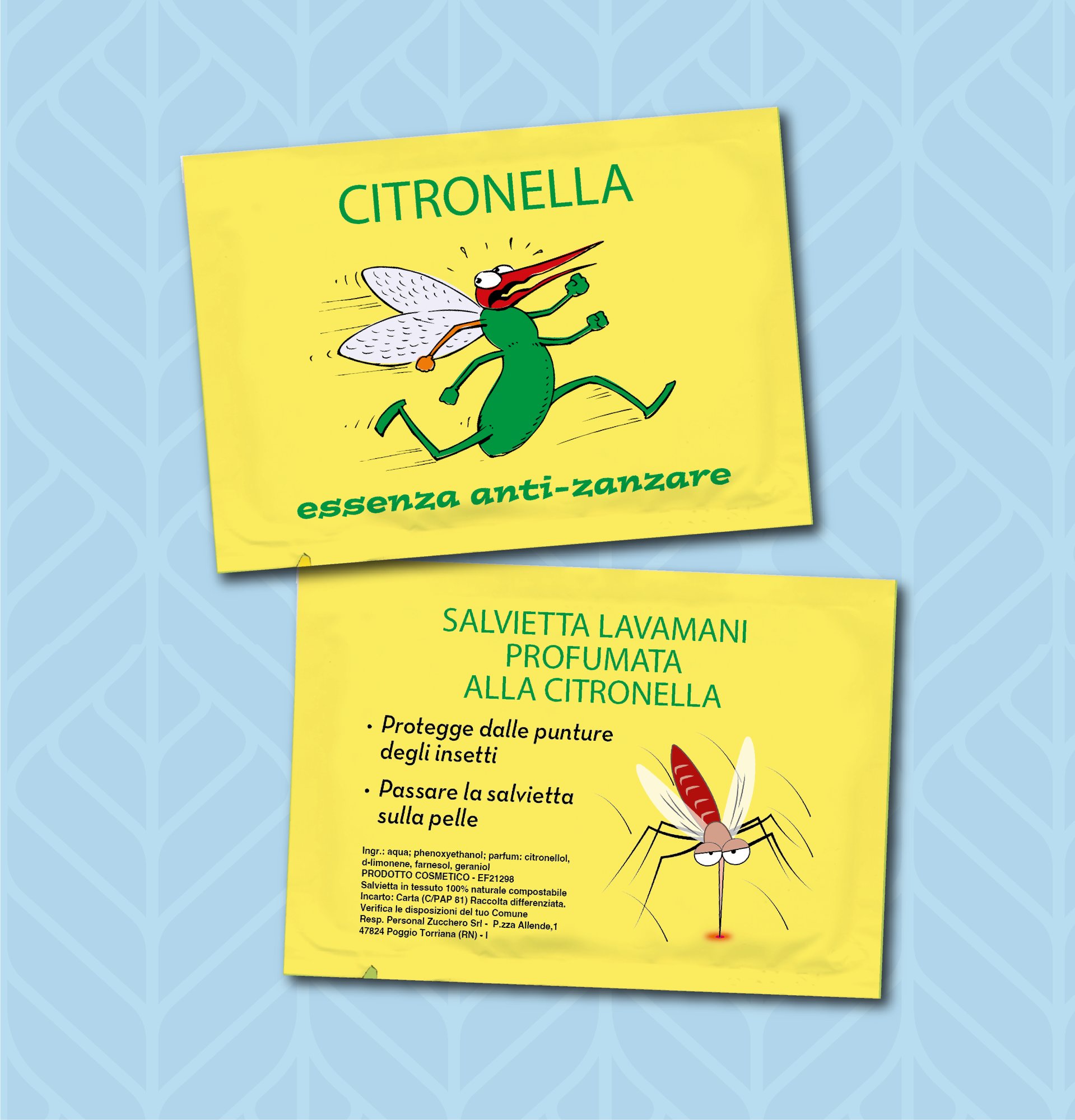 LANDING SALVIETTE citronella 2026 NEW